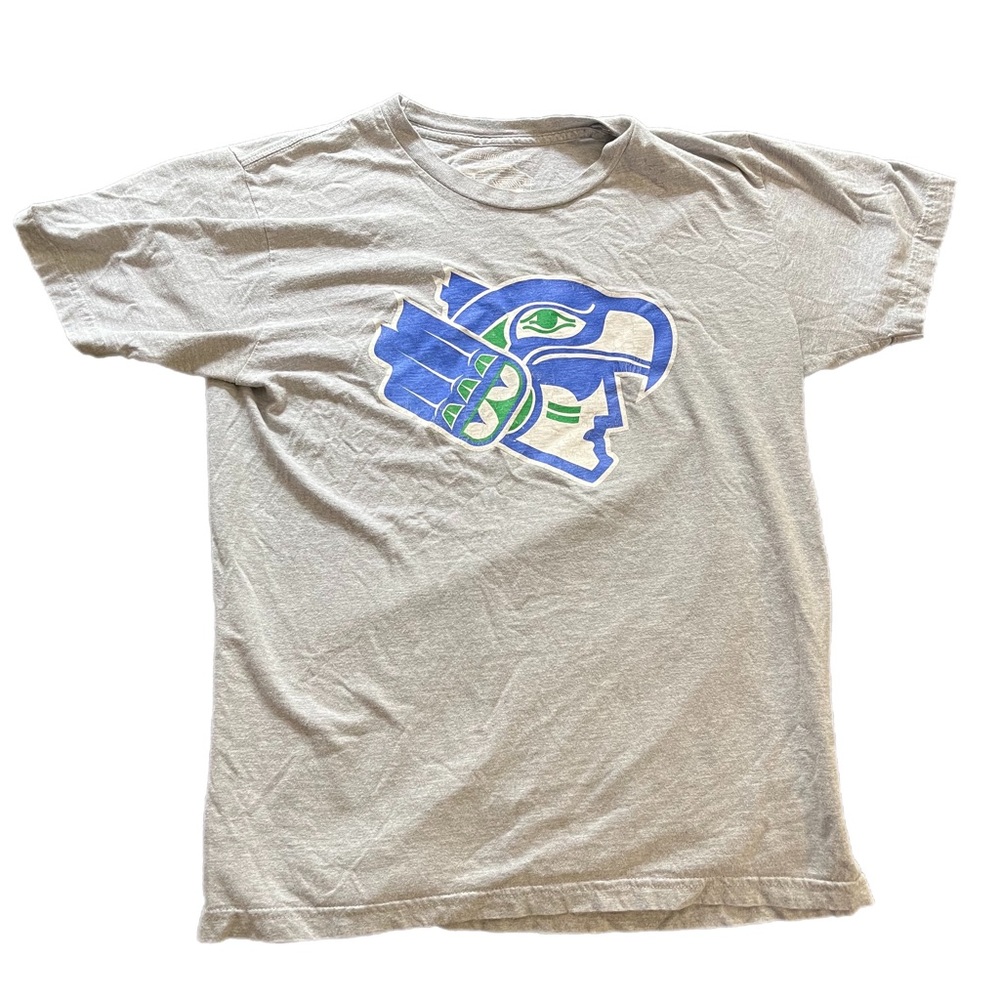 Casual industrees 12th man seahawks graphic vintage t shirt